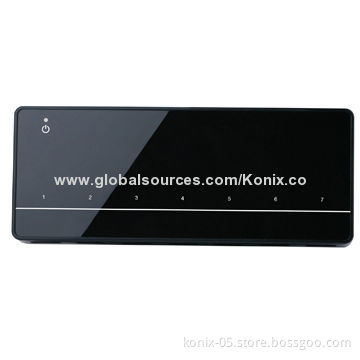 USB3.0 7-port USB Hub with DCP Charging Port
